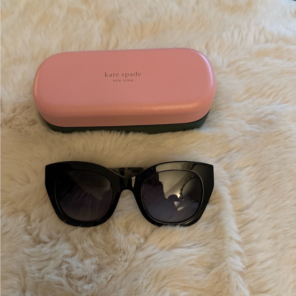 Kate Spade Black Modern Sunglasses